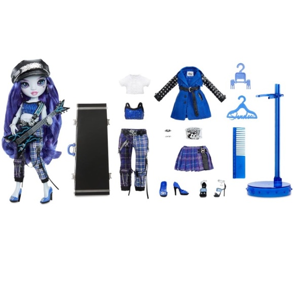 **SOLD** Rainbow Vision Shadow High Uma Van Hoose Neon Blue Doll - Picture 7 of 7